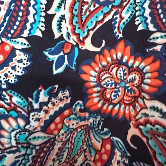 Dreamsuit by Miracle Brand 1 Piece Paisley High Neck Slimming Swimsuit  Size 14 - Picture 2 of 8